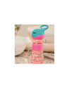 BN-NV0414021PINK,Nuby - Cana sport cu pai moale si pliabil, Din materialul ecologic tritan, Rezistenta, 360 ml, 3+ ani, Roz