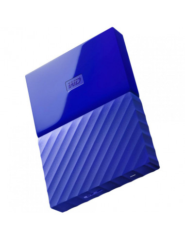HDD extern WD My Passport, 4TB, 2.5", Albastru, USB