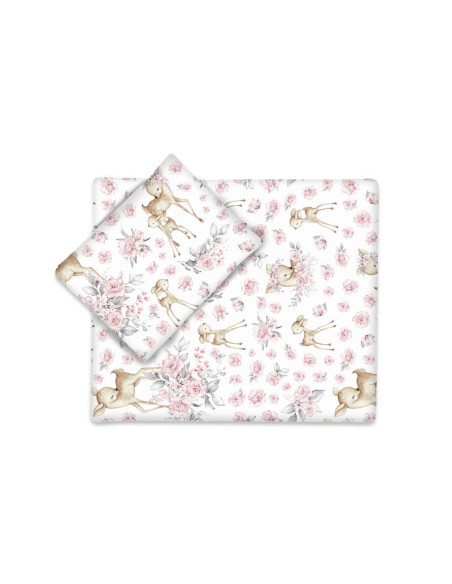 BN-6426972022989,MimiNU - Set pentru carucior cu pernuta si paturica, Cu huse detasabile si lavabile, Din bumbac certificat Oeko