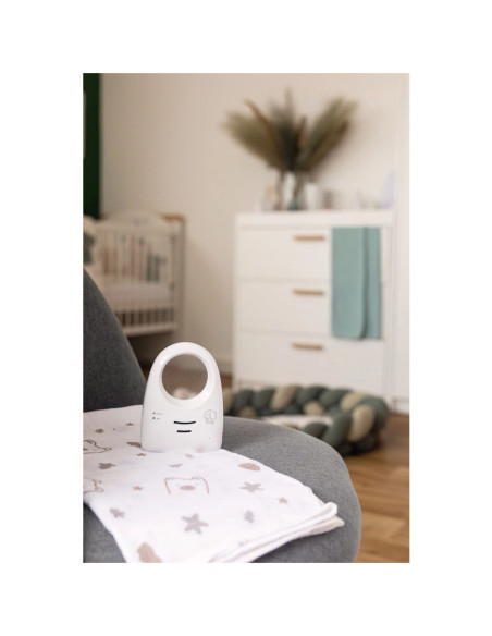 BN-48280,Interfon Baby Monitor, Lora, Cu 2 moduri de lumina de noapte, Raza de actiune de pana la 300 m in aer liber, FreeON