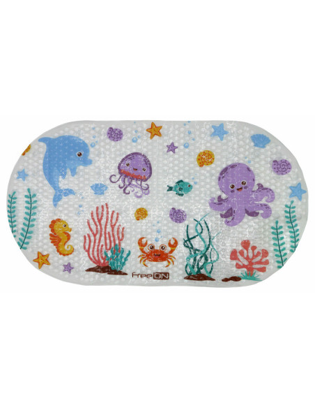 BN-48907,Covoras de baie antialunecare, Cu ventuze, Dimensiune 69 x 38 cm, FreeON