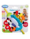 BN-64179,Minge cu activitati pentru bebelusi, Cu diferite texturi si suprafete, 11.5 cm, Explore-a-Ball, Playgro