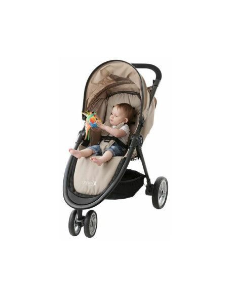 BN-492443,Jucarie de dentitie, Carticica care se poate atasa la landou, scaun auto sau carucior, Jazzy Jungle Teether Book, Play