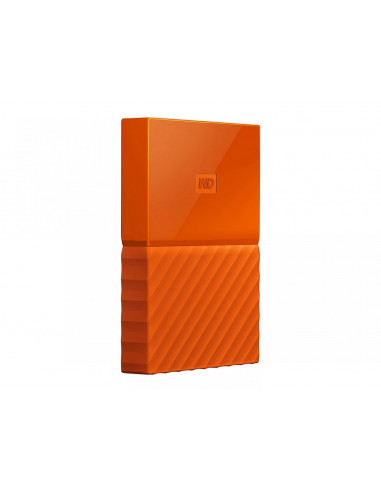 HDD Extern WD My Passport, 2TB, portocaliu, USB