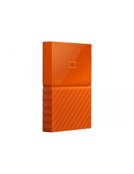 HDD Extern WD My Passport, 2TB, portocaliu, USB