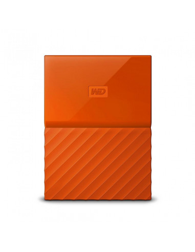 HDD Extern WD My Passport, 2TB, portocaliu, USB
