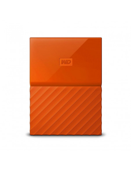 HDD Extern WD My Passport, 2TB, portocaliu, USB