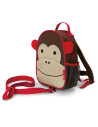 BS-212253,Skip Hop Ghiozdan cu centura de siguranta Zoo – Maimuta