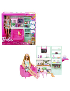 MTHKT94,Barbie Set Papusa Barbie Si Ceainarie