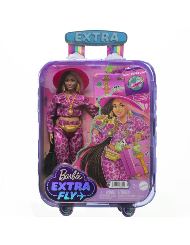 MTHPT48,Barbie Extra Fly Papusa Barbie Bruneta In Safari