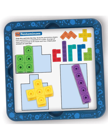 LER9336,Set MathLink® - Colectie de jocuri de logica