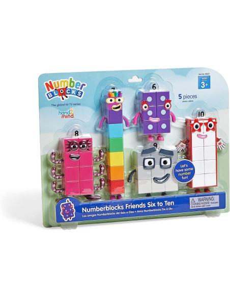 HM95357-UK,Set figurine Numberblocks - De la Sase la Zece
