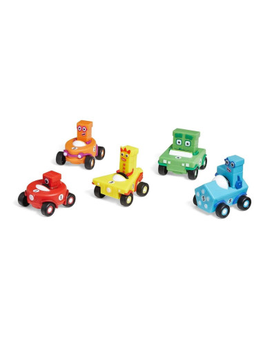 HM95405-UK,Set mini vehicule Numberblocks
