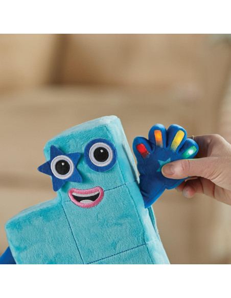 HM95352-UK,Mascota cu sunete si lumini Numberblocks - Cinci