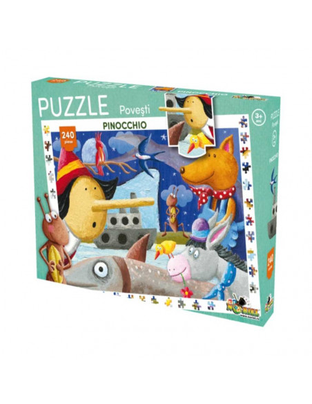 Puzzle Noriel, Colectia povesti pinocchio, 240 piese,NOR3041