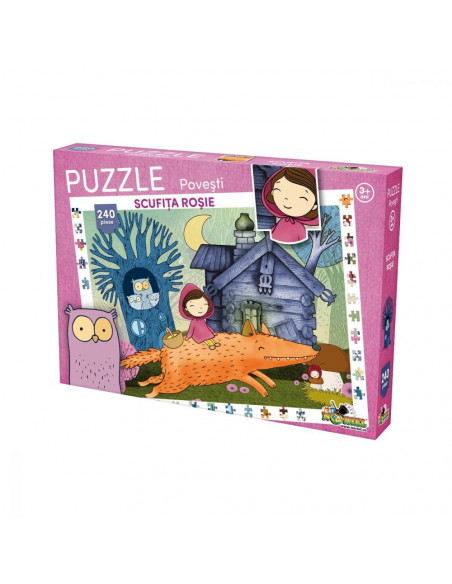 Puzzle clasic Noriel, Scufita rosie, 240 piese,NOR3065