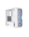 TD500V2-WGNN-S00,Carcasa Cooler Master TD500 MESH V2 white, U3x2,U3.1type Cx1,CNC TG,w/hub,CF120 ARGBx3,white,PSU cover,mesh, "T