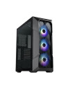 TD500V2-KGNN-S00,Carcasa Cooler Master TD500 MESH V2, U3x2,U3.1type Cx1,CNC TG,w/hub,CF120 ARGBx3,PSU cover,mesh, "TD500V2-KGNN-