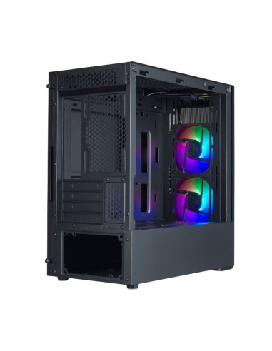 MCB-B311L-KGNN-S02,Carcasa Cooler Master MasterBox MB311L ARGB with Hub, MATX,Mesh front bezel,U3x2,TG side panel,ARGB fanx2,w/ 