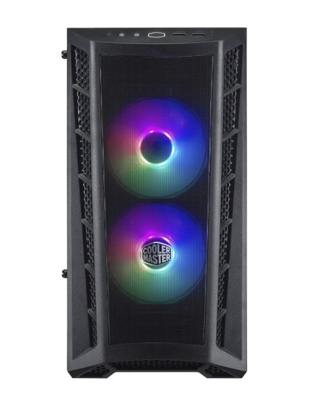 MCB-B311L-KGNN-S02,Carcasa Cooler Master MasterBox MB311L ARGB with Hub, MATX,Mesh front bezel,U3x2,TG side panel,ARGB fanx2,w/  MCB-B311L-KGNN-S02,Carcasa Cooler Master MasterBox MB311L ARGB with Hub, MATX,Mesh front bezel,U3x2,TG side panel,ARGB fanx2,w/