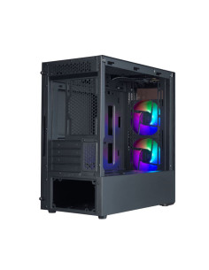 MCB-B320L-KGNN-S02,Carcasa Cooler Master MasterBox MB320L ARGB with Hub, MATX,Transparent front bezel,U3x2,TG side panel,ARGB fa 2