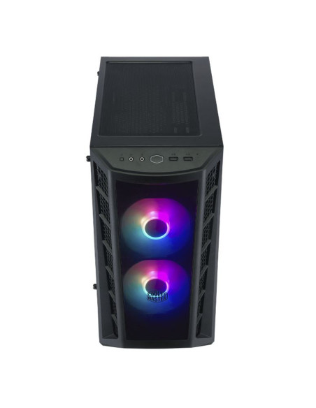 MCB-B320L-KGNN-S02,Carcasa Cooler Master MasterBox MB320L ARGB with Hub, MATX,Transparent front bezel,U3x2,TG side panel,ARGB fa MCB-B320L-KGNN-S02,Carcasa Cooler Master MasterBox MB320L ARGB with Hub, MATX,Transparent front bezel,U3x2,TG side panel,ARGB fa