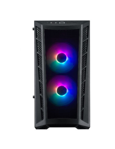 MCB-B320L-KGNN-S02,Carcasa Cooler Master MasterBox MB320L ARGB with Hub, MATX,Transparent front bezel,U3x2,TG side panel,ARGB fa MCB-B320L-KGNN-S02,Carcasa Cooler Master MasterBox MB320L ARGB with Hub, MATX,Transparent front bezel,U3x2,TG side panel,ARGB fa