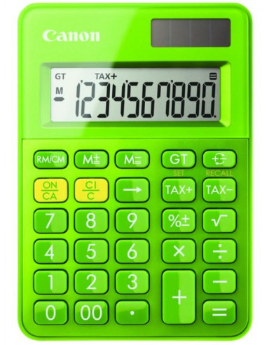 Calculator birou Canon LS100KMGR, 10 digiti, Dual power