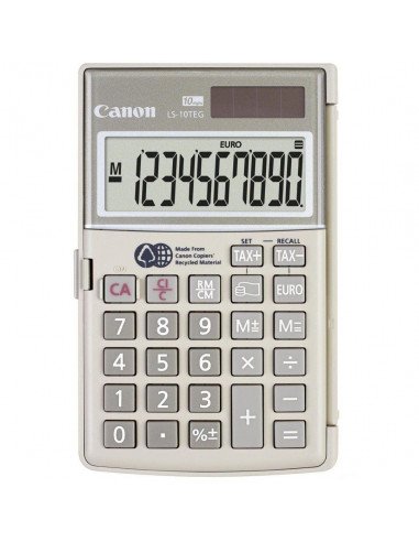 Calculator birou Canon LS10TEGDBL, 10 digiti, display LCD