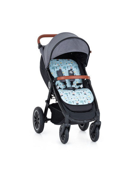 BN-503860,Petite&Mars - Insertie carucior, Editie limitata, Din spuma cu memorie, Densa, Pentru confort sporit, Universala, Cu d