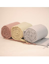 BN-354909,Petite&Mars - Aparatoare pentru patut 120x60 cm, Tilly, Cu panglici, Din bumbac, Lungime 180 cm, Inaltime 36 cm, 0 lun
