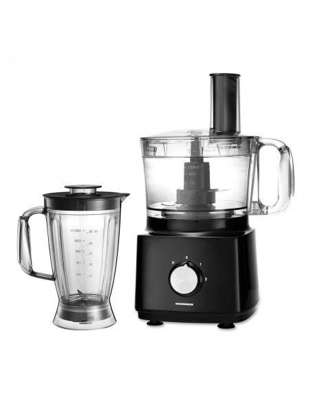 Robot de bucatarie Heinner HFP-750BK, putere: 750W, 2 viteze +