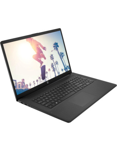 7H695EA#AKE,HP Laptop 17-cn2025nq Intel Core i5-1235U 17.3inch FHD AG 16GB 512GB PCIe Intel Iris Xe FreeDOS 3.0 Jet, Negru