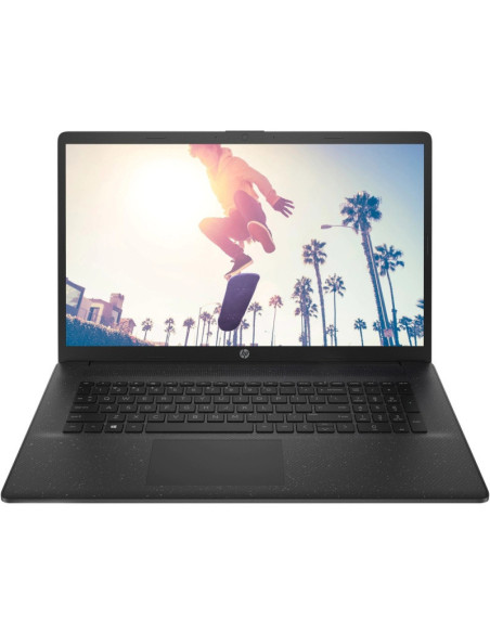 7H695EA#AKE,HP Laptop 17-cn2025nq Intel Core i5-1235U 17.3inch FHD AG 16GB 512GB PCIe Intel Iris Xe FreeDOS 3.0 Jet, Negru