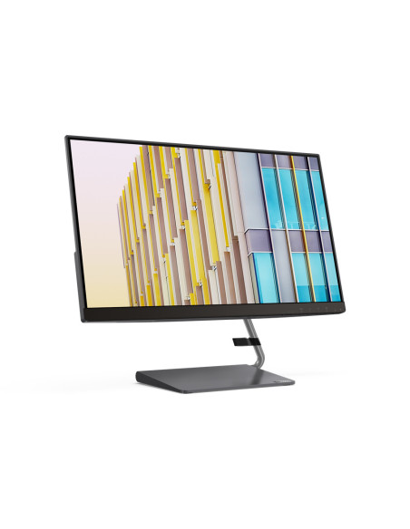 66A8GAC6EU,Monitor Lenovo Q24h, 60,5 cm (23.8"), 2560 x 1440 Pixel, Quad HD, LED, 6 ms, Gri