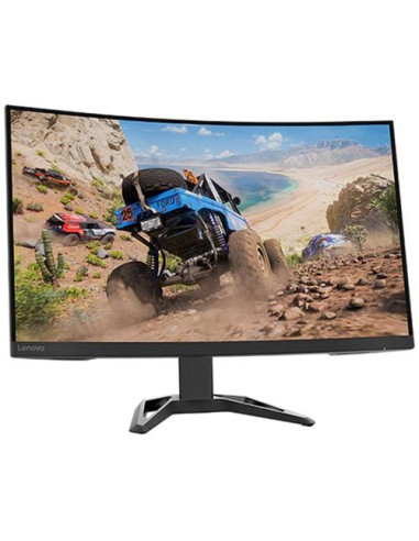 66F2GAC1EU,Monitor LED Curbat Lenovo G32qc-30, 31.5inch, 2560x1440, 1ms GTG, Negru