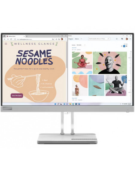 67AFKACBEU,Monitor LED Lenovo L22e-40, 21.5inch, 1920x1080, 4ms, Cloud Grey