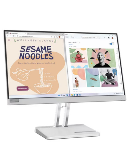 67AFKACBEU,Monitor LED Lenovo L22e-40, 21.5inch, 1920x1080, 4ms, Cloud Grey