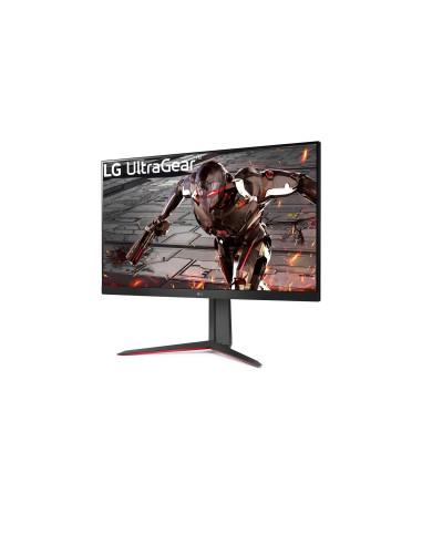 32GN650-B,Monitor MS LG 32GN650-B, 80 cm (31.5"), 2560 x 1440 Pixel, Quad HD, LED, 1 ms, Negru, Rosu