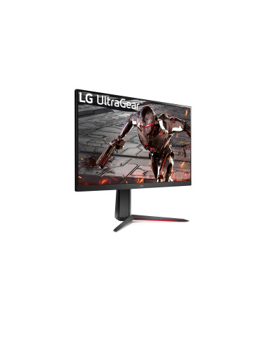 32GN650-B,Monitor MS LG 32GN650-B, 80 cm (31.5"), 2560 x 1440 Pixel, Quad HD, LED, 1 ms, Negru, Rosu