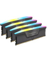 CMK64GX5M4B6000C36,Kit Memorie Corsair Vengeance RGB Intel XMP 3.0, 64GB, DDR5-6000MHz, CL36, Quad Channel