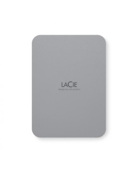 STLR5000400,Lard Disk porabil Seagate LaCie Mobile Drive 5TB, USB-C, Gray
