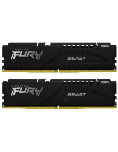 KF552C40BBK2-64,Kit Memorie Kingston Fury Beast 64GB, DDR5-5200Mhz, CL40, Dual Channel