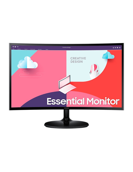 LS24C360EAUXEN,Monitor Samsung LS24C360EAUXEN, 61 cm (24"), 1920 x 1080 Pixel, Full HD, LED, 4 ms, Negru