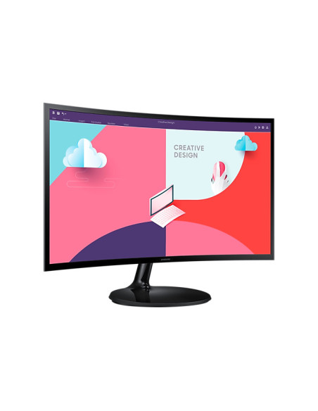 LS24C360EAUXEN,Monitor Samsung LS24C360EAUXEN, 61 cm (24"), 1920 x 1080 Pixel, Full HD, LED, 4 ms, Negru