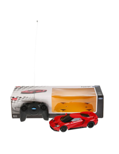 Ras78200_Rosu,Masina Cu Telecomanda Ford Gt Rosu Scara 1 La 24