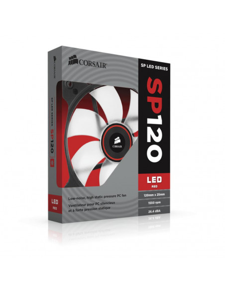 Cooler carcasa Corsair AF120 LED Low Noise Cooling Fan, 1500