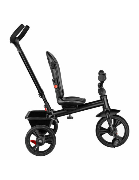 BN-LO-HAARI_BUBBLEGUM,Lionelo - Tricicleta Haari, Suport picioare, Control al directiei, Scaun reversibil, Rotire 360 grade, Pli