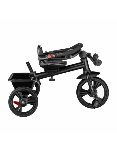 BN-LO-HAARI_BUBBLEGUM,Lionelo - Tricicleta Haari, Suport picioare, Control al directiei, Scaun reversibil, Rotire 360 grade, Pli