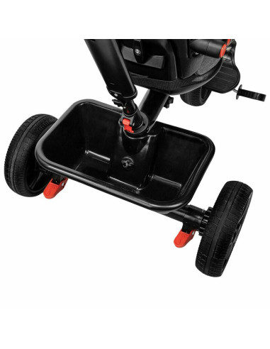 BN-LO-HAARI_BUBBLEGUM,Lionelo - Tricicleta Haari, Suport picioare, Control al directiei, Scaun reversibil, Rotire 360 grade, Pli